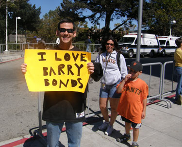 Barry Bonds fans
